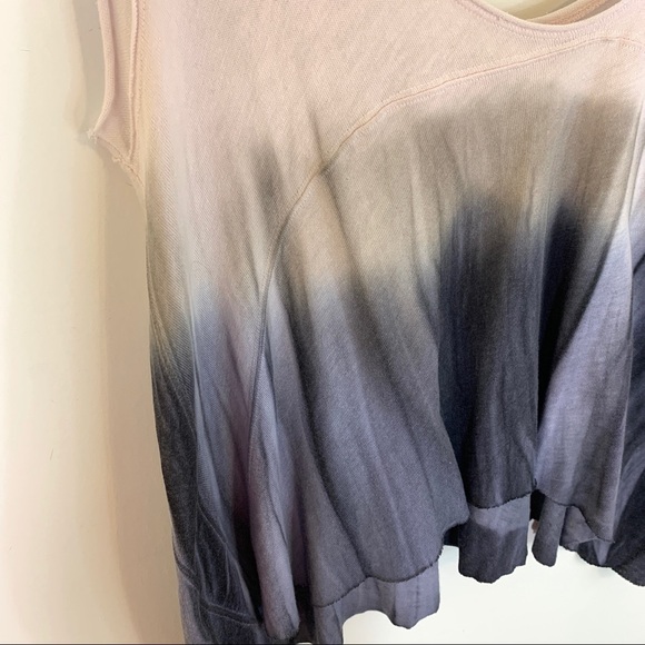Free People We The Free Paradise Tee Lilac Fog Ombré Small - Picture 16 of 16